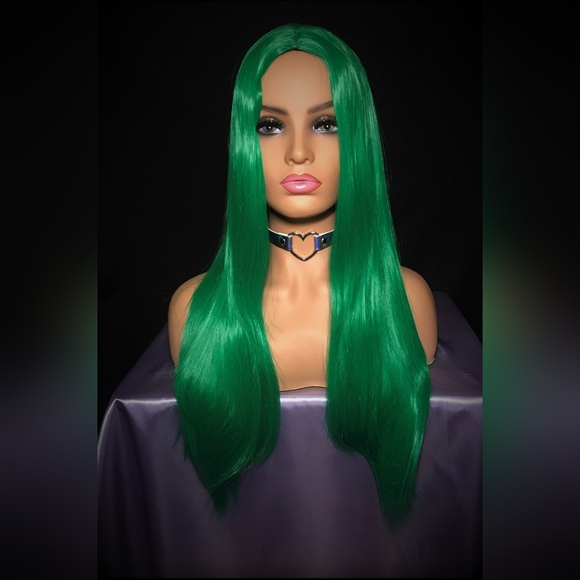 Other - Vibrant Green Long Wig